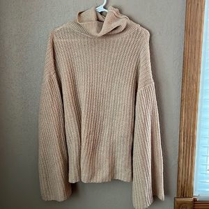 Open Back Sweater NWOT